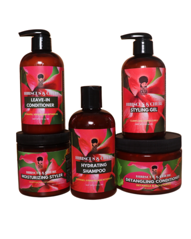 Hibiscus and Chebe Cleanse and Define Kit